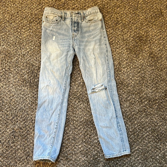 [Levi’s] Wedgie Fit Selvedge Jeans Desert Delta - Picture 5 of 6